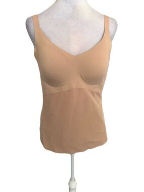 Honeylove Women’s Large Adjustable Strap Nude Beige Shape Wear Tank Top